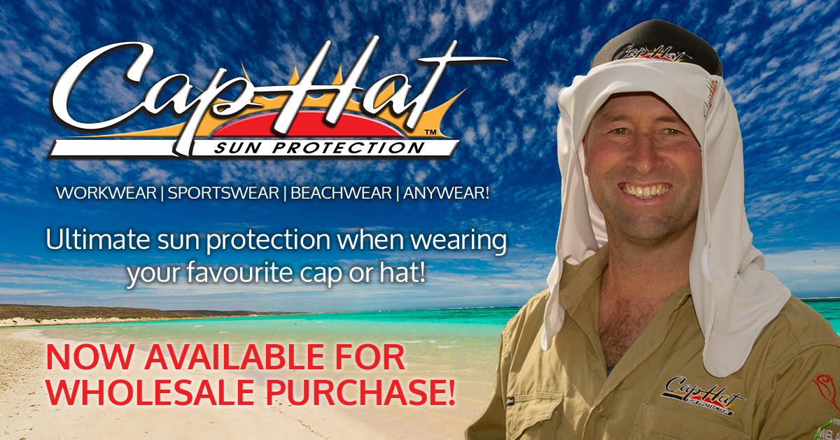 CapHat Sun Protection when wearing your favourite cap hat